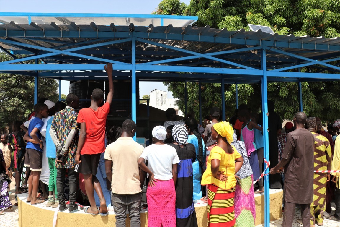 Well in Moyafara Senegal for drinking water